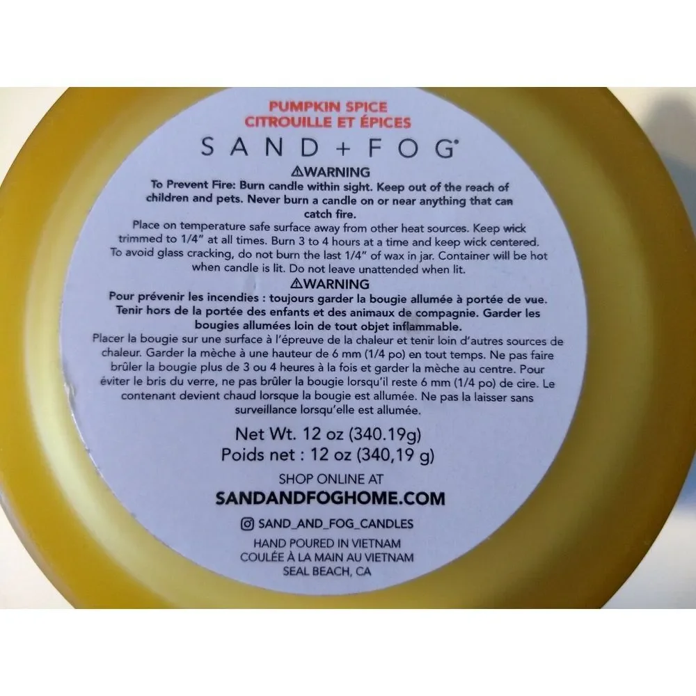 N/A sand fog